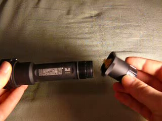 Night-Ops Gladius battery swap