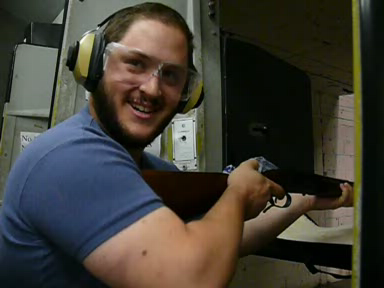 My friend and my shotgun